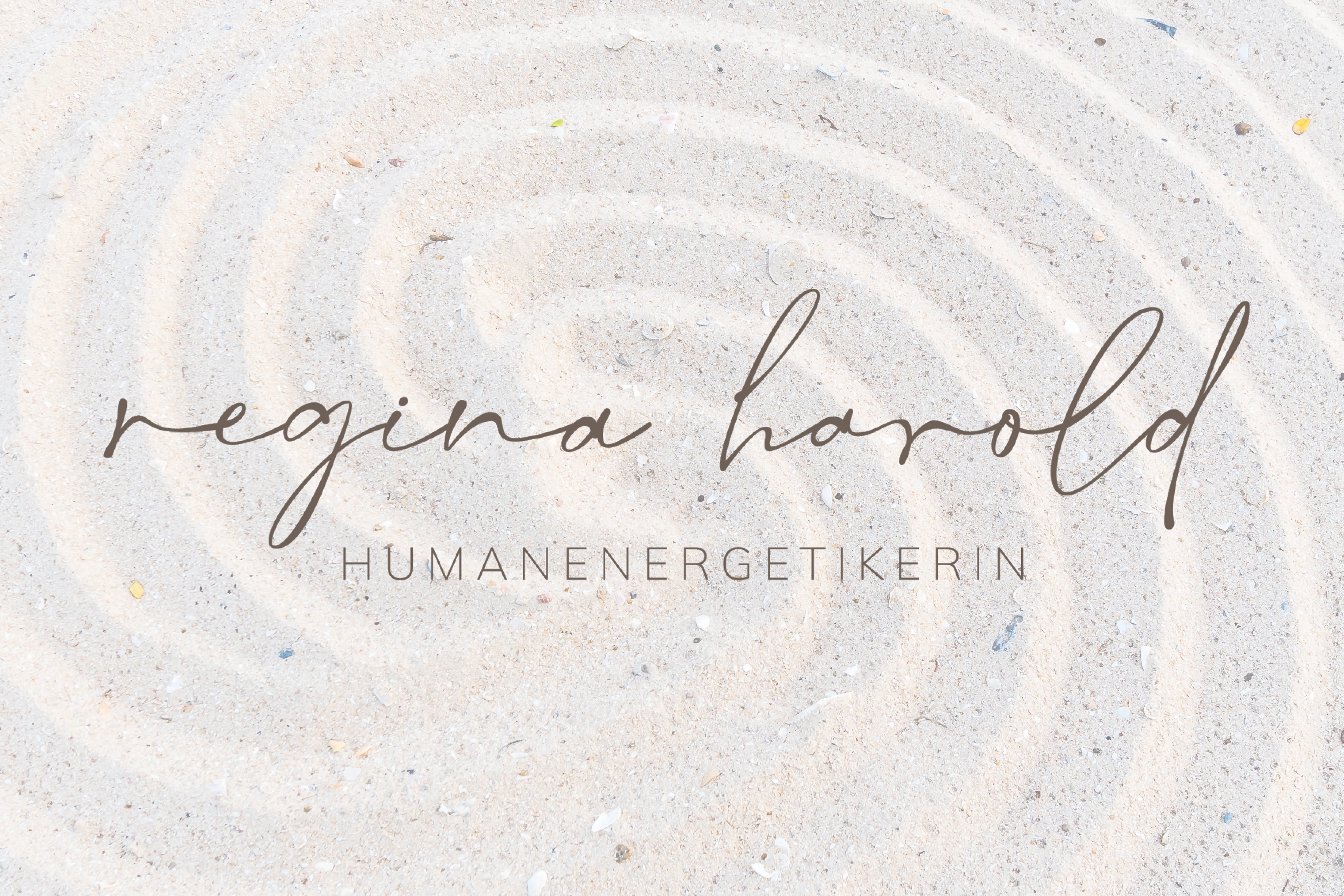 Logodesign Regina Harold Humanenergetikerin in Tulln