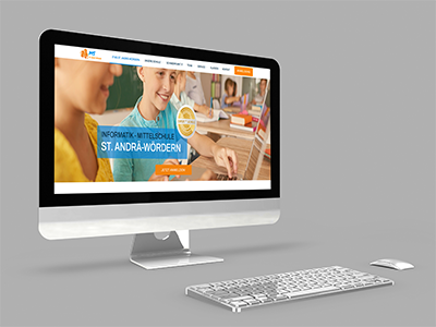 webdesign tulln IT Mittelschule St Andrae Woerdern